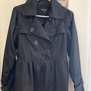 3/4 length trench coat